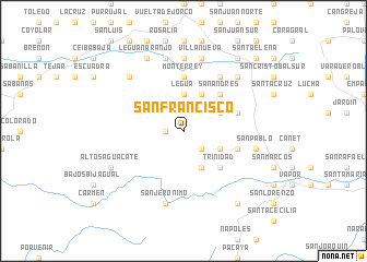 map of San Francisco