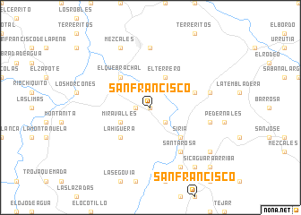 map of San Francisco