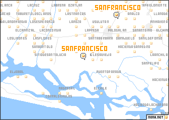 map of San Francisco