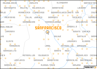 map of San Francisco