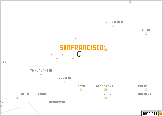 map of San Francisco