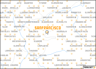 map of San Francisco