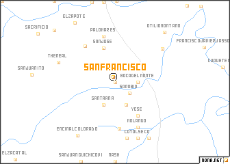 map of San Francisco