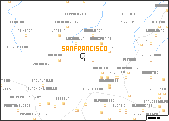 map of San Francisco