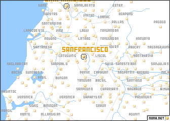 map of San Francisco