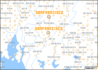 map of San Francisco