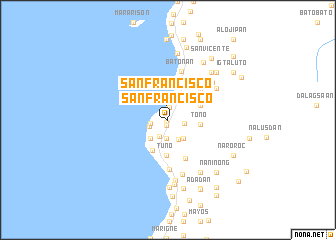 map of San Francisco