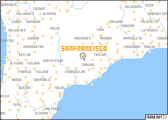 map of San Francisco
