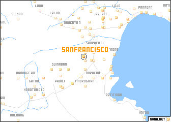 map of San Francisco