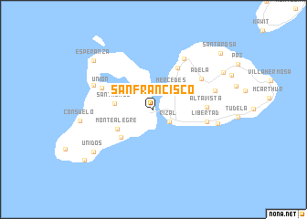 map of San Francisco