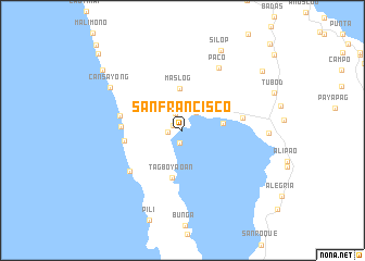 map of San Francisco