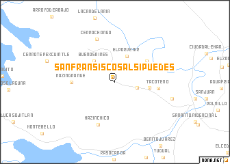 map of San Fransisco Salsipuedes