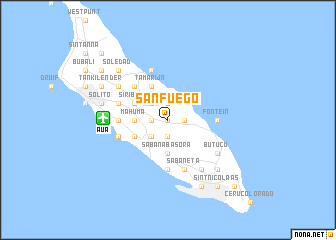 map of San Fuego