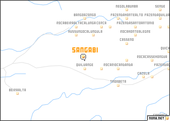 map of Sangabi