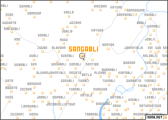 map of Sangabli