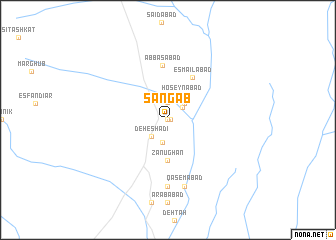 map of Sangāb
