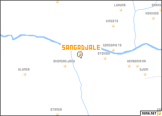 map of Sangadjale