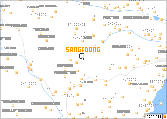 map of Sanga-dong