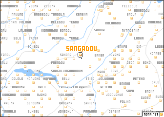 map of Sangadou