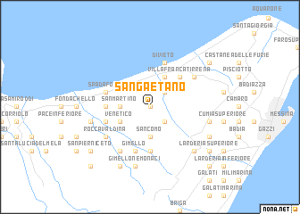 map of San Gaetano