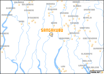 map of Sangakubu