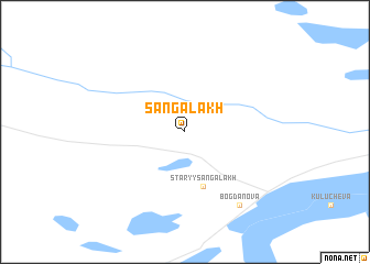 map of Sangalakh