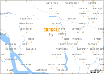 map of Sangale