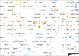 map of Sangale