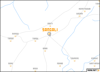 map of Sangali