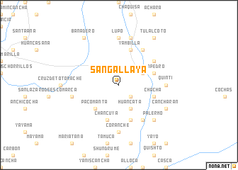 map of Sangallaya