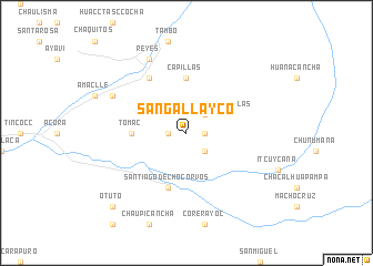 map of Sangallayco