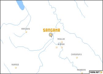 map of Sangama