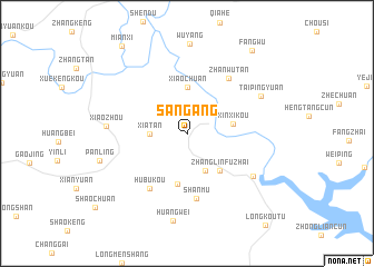 map of Sangang