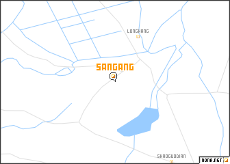 map of Sangang