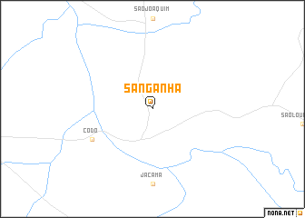 map of Sanganhã