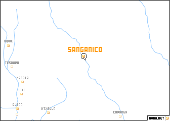 map of Sanganico