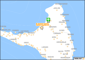 map of Sangani