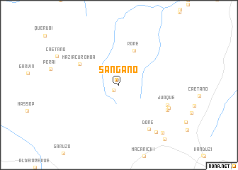 map of Sangano