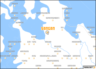 map of Sangan