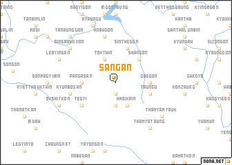 map of Sangan