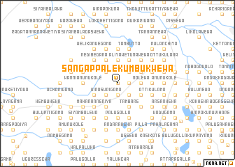 map of Sangappale Kumbukwewa