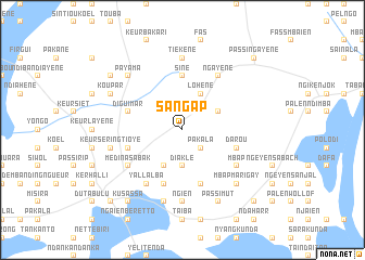 map of Sangap