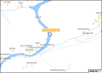 map of Sangarai