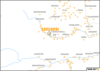 map of Sangārai