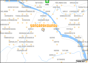 map of Sangarakourou