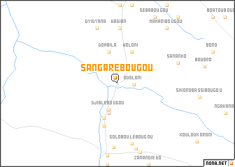 map of Sangarébougou