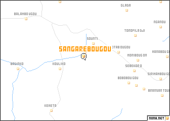 map of Sangarébougou