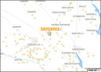 map of Sangaree