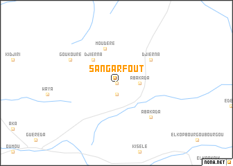 map of Sangarfout