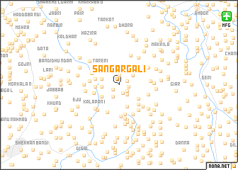 map of Sangar Gali